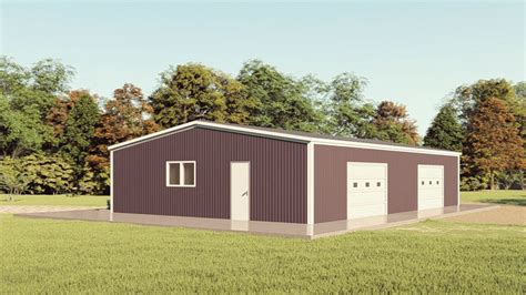 40x60 prefab metal building price